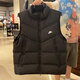 耐克（NIKE）羽绒马甲背心男冬季新款运动保暖外套 DV1136 FB7374 FB8184-010 S