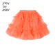 Jnby por Jnby Jiangnan Cloth Children's Clothing Spring Falda Mesh Corto Lace Lace Princesa Falda Niñas 1N1D13360 679 Phosphor 110 cm