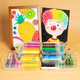 Maped (Maped) Siloso Colorido 36 Colores 36 Colores Los crayones de pintura de pintura para el aceite colorido para el agua soluble en el agua no son manos sucias de la estación de papelería de cepillo de jardín de infantes de jardín de infantes de jardín