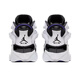 Nike (Nike) Freizeitschuhe Frauenschuhe Sommer Neue Sneakers Air Jordan 6 Ringe GS Sechs-Kronen-Basketballschuhe 323419-104 Schwarz-Weiß-Farben 38 38