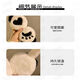 Yixin earmuffs women's ear warm winter earmuffs earbags warm ear ear protection ear protection cold, frost and windproof new style folding cute black and white care bear claw earmuffs