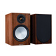 Monitor Audio Silver 100 Bookshelf Speaker Hi-Fi HIFI Set 2.0HIFI Set Desktop Audio Music Amplifier Set British Imported Brand Audio Walnut Color 7G