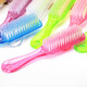 Plastic shoe brush, crystal scrubbing shoe brush, decontamination cleaning shoe accessories, 1 piece