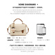 
CinvaiKrose Cambridge Bag Women's Bag 2025 New Crossbody Bag Shoulder Bag Women's Small Handbag Birthday Gift Gift Gift Gift Gift Gift Gift Gifts from Girlfriend Beige [Girlfriend Wife Girls Gifts Hearty]