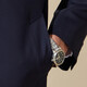 
Antonio [high-string worsted 100% wool] men's high-end jacket mid-length coat business executive trench coat