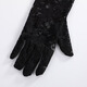 
Fu Qirui long lace gloves for women fashion sexy five-finger thin breathable sunscreen sleeves for bride wedding arm cover black single size
