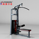 HARISON straight arm high pull back muscle trainer commercial multi-functional fitness equipment strength equipment comprehensive trainer G1066