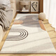 Gu Die Bedside Bedside Carpet Master Bedroom Bedside Non-slip Long Plush Mat Machine Washable Drunken Twilight Washed Lamb Velvet Carpet 40*120cm Premium Thickness Can Sit or Lie Down