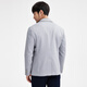 Siete lobo traje de traje para hombres textura tejida y versátil elástica y fácil de cuidado de ropa para hombres Top 005 (gris claro) 3xl 185/100a