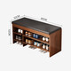 MIKEMIJIA Shoe Cabinet Changing Shoe Stool Home Door Simple Storage Rack Rental House Multi-layer Shoe Storage Rack Can Sitting Shoe Cabinet Manager Recommended Model - Detachable Model 80*32*52CM