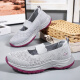 Zulijian Master Old Shoes Women's Summer Mom Shoes Mesh Breathable Old Beijing Cloth Shoes Lightweight Comfortable Walking Shoes Women's Shoes Fog Zi 38