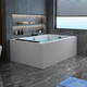 Okalen Double Bathtub Home Акрил независимый для серфинга массаж-массаж Постоянный температура