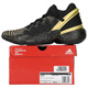 Adidas neue Herrenschuhe Sommersportschuhe hohe Top bequeme, nicht rutschende Polsterung auf dem Feld Training Praktische Basketballschuhe FZ3881/Mitchell 2 Generation 41