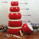 Jingyun 5 6 8 9 10-Zoll-Kuhspannen Großer kleiner Kinderspielzeugtrommel Erwachsener Gong Drum Beat Drum Kindergarten Percussion Instrument 6-Zoll-Trommel + kleines Zybal + kleines Gong