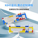 罗技（Logitech）K845机械键盘 游戏办公键盘 全尺寸背光电竞有线键盘 TTC轴系列 K845茶轴-蓝白高达