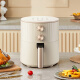 美的（Midea）空气炸锅4.7L跃动旋风盘食物免翻面12道花式菜单双旋钮简易操作薯条机MF-KZE5009【ZMD安心系列】