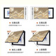 Yaoshijia painting has a back mountain electric meter box decoration painting blocking light luxury landscape distribution box hanging painting cream wind gate box mural T9196 45*35cm (blocking 35*25) right push and pull black frame