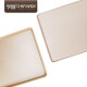 Aprenda a cocinar bandeja para hornear comercial Gran tamaño comercial 60x40 Doble de oro High Gold No-Stick Rectangular Ala de ala para hornear Bande