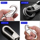 JIUCHENG (JIUCHENG) car keychain motorcycle electric bicycle pendant ring chain men's battery car business waist hanging black 193
