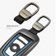 Lelei high -end car keychain leather men and women, creative, simple pendant, suitable for various models gray