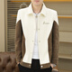 Coole Lawjacke Herren Frühling und Herbst Neue Mode koreanische Lappeljacke Herren Mode Casual Kleid vielseitige Männer Top 9901 Black L