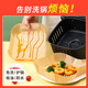 UOSU is suitable for Oaks air fryer special paper plate food-grade household large and small square oil-absorbing paper 50 square pieces for 4.5L fryer