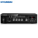 HYUNDAI现代SU-902定压大功率功放机120W蓝牙公共广播吸顶音响喇叭壁挂音箱插U盘家庭影院功率放大器 黑色