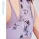 Common Sage Yoga Thin Zero Sense Ink Mesh falsche zwei Stücke BH schöne Gurtkissenkissen schlanker Sport Yoga Unterwäsche Fy14113 Mist Purple s