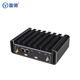 Yingchi mini industrial control host dual HDMI high-definition port dual network port dual serial port micro computer small host embedded small desktop industrial computer i3 4005U + 4G memory + 128G solid state drive