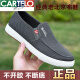CARTELO men's shoes autumn mesh breathable men's canvas shoes with one foot old Beijing cloth shoes men's casual beef tendon bottom shoes A01 khaki [lightweight and breathable] 40