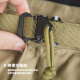 Madden Workwear American Retro Quick Release Belt SAS Special Airborne Army Green Tactical Automatic Belt Men's Trendy Black