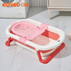 Rikang Baby Badewanne Neugeborene Baby Badewanne Baby Klapptemperatur Badewanne Spezielle wasserdichte Stecker für die Badewanne