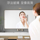 
Gold Brush (GOLDBRUSH) Bathroom Mirror Bathroom Wall-mounted Makeup Mirror Household Punch-free Wall Self-adhesive Dressing Mirror Bedroom Dressing Mirror Classic Black 70*90 [No Punch-free, HD explosion-proof]