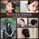 Enchanting cat ancient style hairpin headdress for women high-end 2025 new Chinese style wooden hairpin high-end ladies birthday gift practical for girls