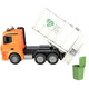Shuangying großer Fernbedienungskontrollmüll sortieren umweltfreundliche Transportfahrzeughandbuch Ingenieur Truck LKW Truck Kinder Spielzeugwagen Jungen 1 Fernbedienungskontrolle umweltfreundliche Hygiene Müllwagen offizielle Standardkonfiguration