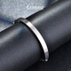 GsunG platinum bracelet men's new horsewhip bracelet half bracelet fashionable solid platinum bracelet men's and women's atmospheric glossy bracelet PT950 bracelet about 36 grams 58 rings pre-ordered