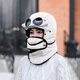 Mu Dingding winter warm riding hat, windproof and cold protection mask, full face windproof ear protection mask, universal men and women, beige L (58-60cm)