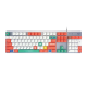 罗技（Logitech）K845机械键盘游戏电竞有线键盘电脑办公键盘个性定制键帽版送男生女友礼物 K845水管工键帽版 青轴
