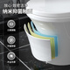 
ArROW flush toilet large flush household siphon toilet water-saving toilet seat easy clean glaze AEB12609 305 pit (applicable to 290~380mm) inspection and signing