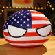 
Xuanxuan Baby Cute Polish Ball Anime Peripheral Cos Doll Doll Plush Toy Cartoon National Ball Token Pillow Doll American Ball-Sunglasses 30cm