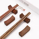 Wilkie Chicken Wing Wood Chopstick Holder Wooden Chopstick Pad Holder Chinese Dining Table Stand for Chopsticks Chopstick Pillow Holder for Male Chopstick Feet Chopstick Seat 10 Pack Chicken Wing Wood Chopstick Holder
