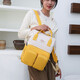 Bolsa de mamá de Dongnailen con hombro a gran capacidad multifuncional Mother and Baby Bag Milk Powder Bag's Stroller Clother Beige [Internet Celebrity] Babero