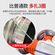 Tuoyu (TUOYU) fire hose Sanjiang Fire Protection 13-65-20 high pressure and wear-resistant synthetic rubber hose 13 type 65mm (2.5 inches) 20 meters hose + connector 1 piece