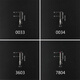 Style Renishaw Style Zeiss sonde HEXCON Style trois coordonnées Style étendu Rod M2M3 No. 8 3882 Ruby 2.0 * L20 * M2