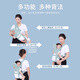 Jingyouyu 2024 neuer Stil neuer Babygurt Fronthaufen im Sommer Einfacher horizontales Baby Holding Artefact befreit beide Hände [Doktor 0-36 Monate] Windschutzscheiben-Stoffmodell Grün-