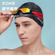 ZOKE adult swimming goggles for men, waterproof, anti-fog, high-definition swimming goggles for men and women, professional training and competition swimming goggles for women, electroplated swimming goggles, black, red and gold 622501201-3