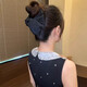 Two Worlds 2025 New Hepburn Clip High-end Bow Hair Clip Headwear Women's Back High-Quality Hair Clip Louis Star Language Clip