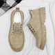 Région occidentale Camel (Vancamel) Chaussures pour hommes de printemps Chaussures en cuir décontractées Travail de travail de travail de travail de travail