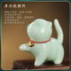 Songfengwuming cat incense holder kitten tea pet ornaments cute art ceramic incense stick high-end creative incense holder high-end exquisite tea pet incense holder-standing cat-meiziqing