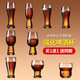 Manwei Glass Beer Cup Large Draft Beer Cup Creative Beverage Juice Cup 560ML Wheat Beer Cup 1 Get 1 Free 2 Pieces